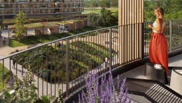 Albatros Kbely - bytový dům Charlie, Skanska Residential