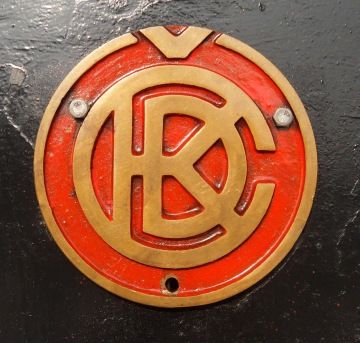 ČKD logo - Brno, hl. nádraží, lokomotiva