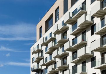 Čtvrť Emila Kolbena - bytový dům Alfred, Skanska Residential