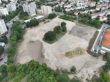 Pekárny Michle - foto z dronu