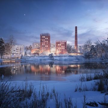 Modřanský cukrovar - vizualizace