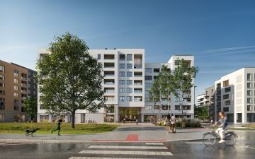 Cukrovarnické náměstí - třetí etapa Modřanského cukrovaru, Skanska Residential