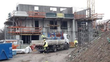 Obr.4_pohled na rozestavěný objekt A3, od 2. NP jsou již stěny z Rebetongu