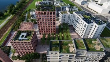 Cukrovarnické náměstí - třetí etapa Modřanského cukrovaru, Skanska Residential